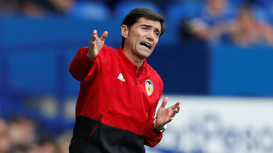 Valencia manager Marcelino.